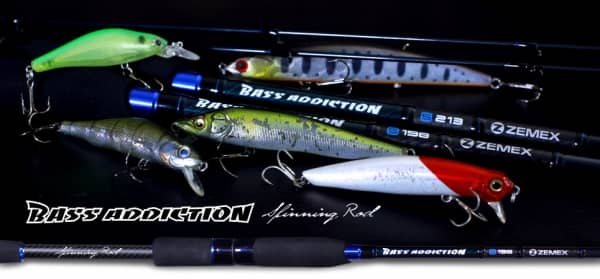 ZEMEX Bass Addiction Spinning Rod