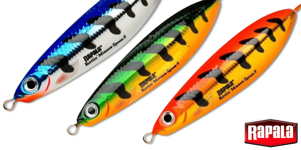 Блесна Rapala Rattlin Minnow Spoon